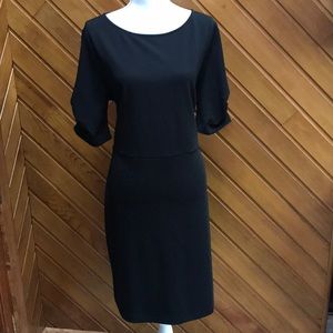 ANN TAYLOR half sleeved black dress NEVER WORN